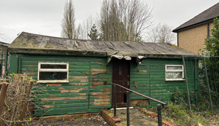 Lowton Hut Front